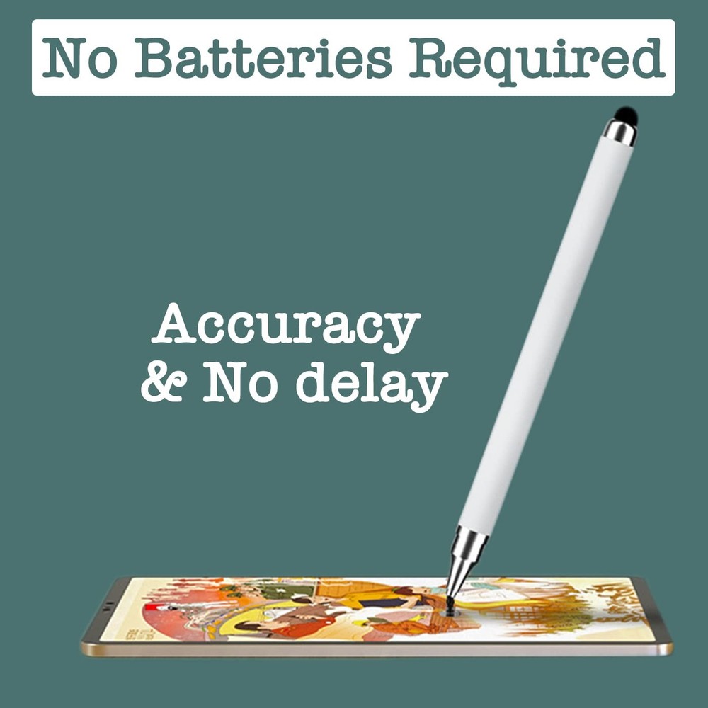 Tablet Stylus Pen for Android/iPhone/Touch black, white