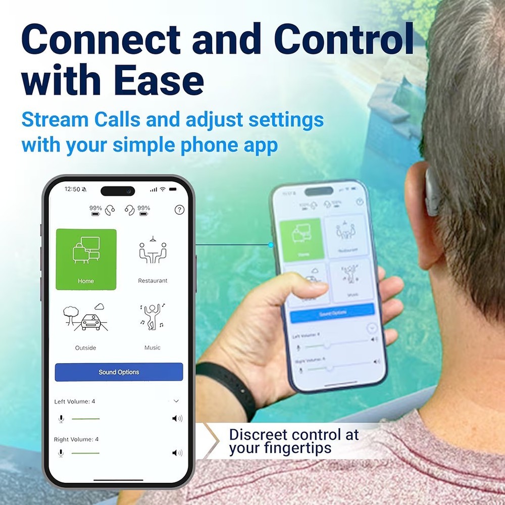 Sonify Hearing Aids - Mach II Pro W- wireless + bluetooth