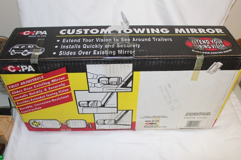 CIPA Passenger Side Towing Mirror 10102