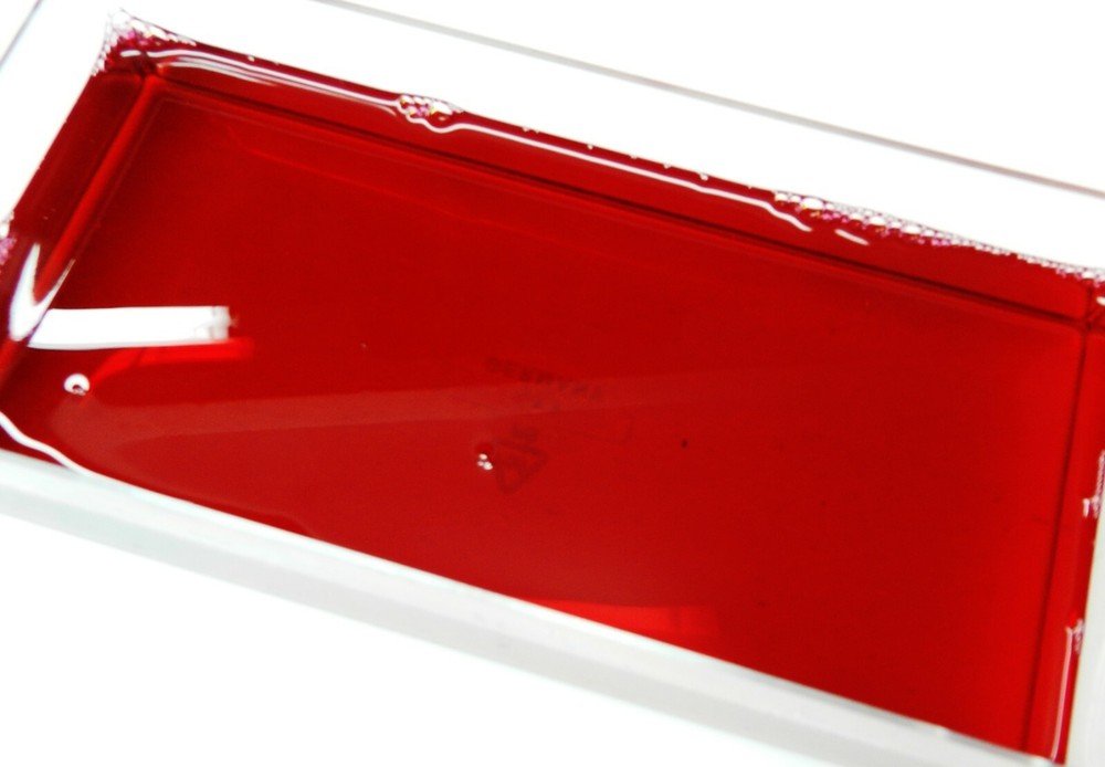 Ultrasonic Cleaning Solution JTS Bordeaux Red 1 Quart Buffing Compound Remover