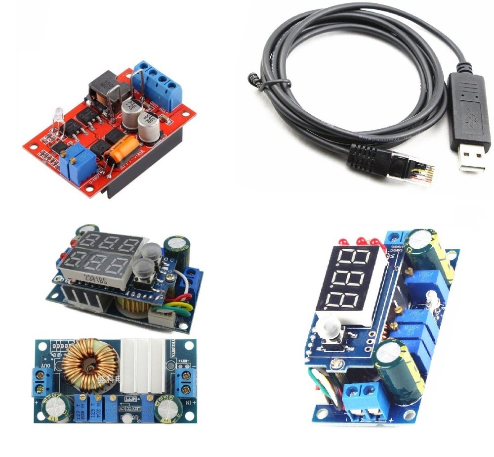 5A CC/CV MPPT Solar Panel Controller Charging Module LED DC-DC Step-down K9