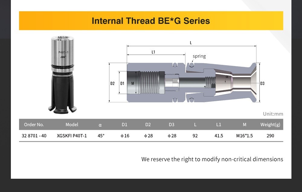 SFX BT50-45° External Thread BT Spindle Pull Claw 4 Petals BT50 Screw