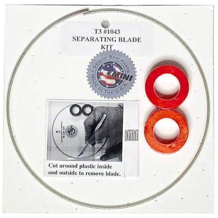 Gemini Taurus 3 Separating Diamond Wire Blade for Internal Cuts
