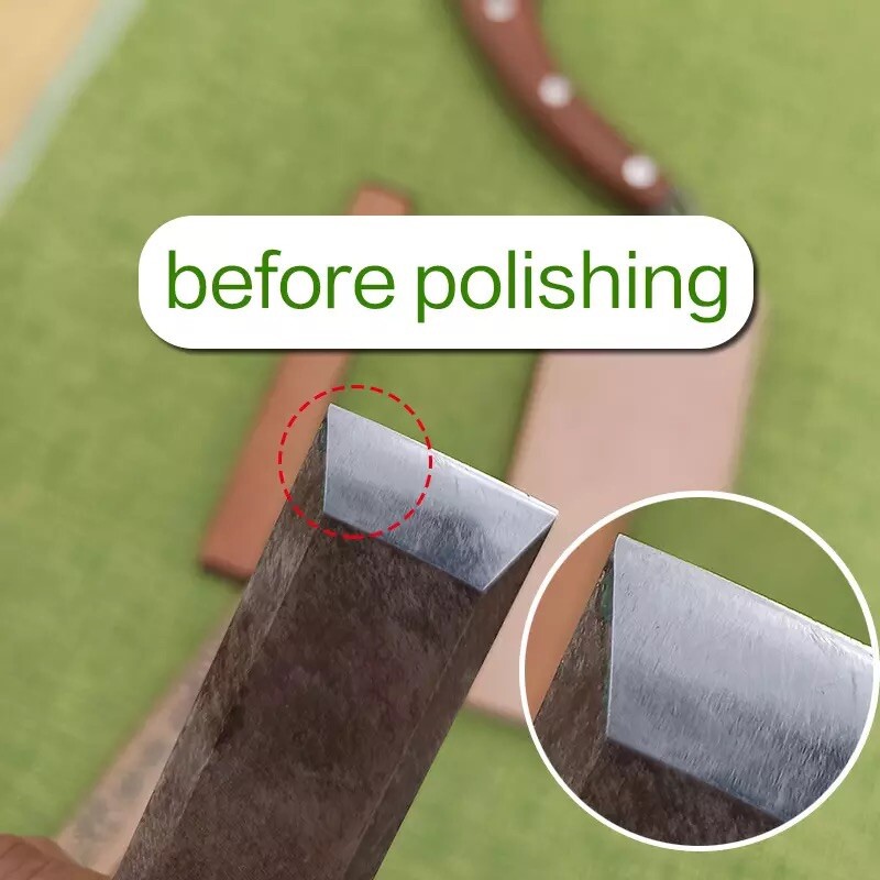 3PC Leather Strop Sharpening Abrasive Polishing Compound Wax Balm Paste Knives