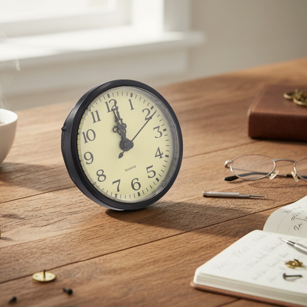 DIY Quartz Clock Movement with Silent Functionality for Clock Replacement