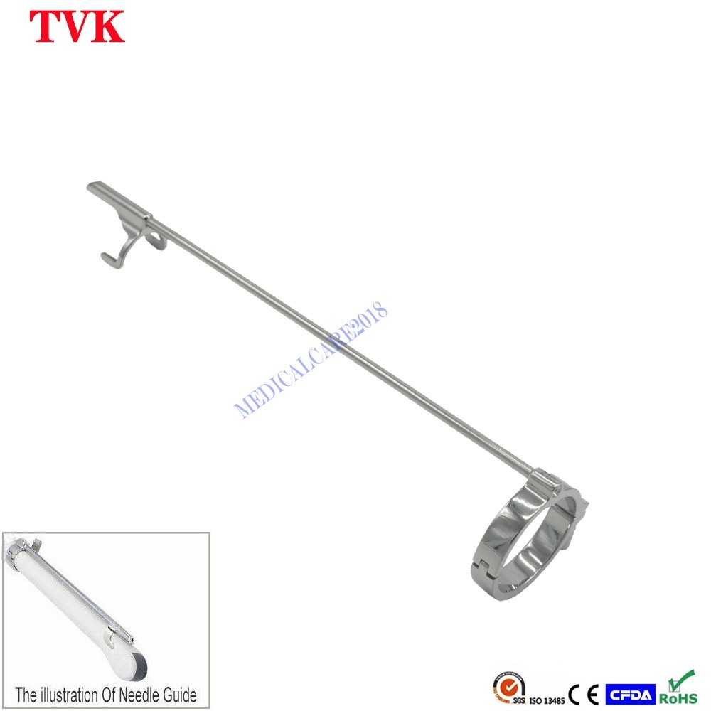 Biopsy Needle Guide for Aloka UST-9124 Ultrasound Probe & Ultrasound Instrument