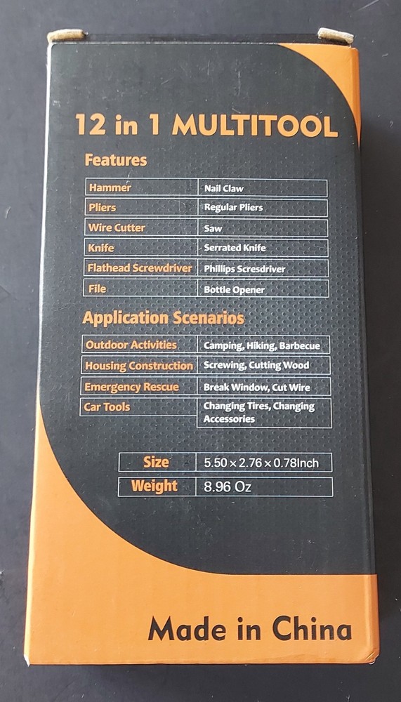 Hammer Multi-Tool, Personalized Men Gift, 12-in-1 Hammer Multitool