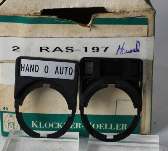 Moeller (Hand 0 Auto) RAS-197 Plastic Cover