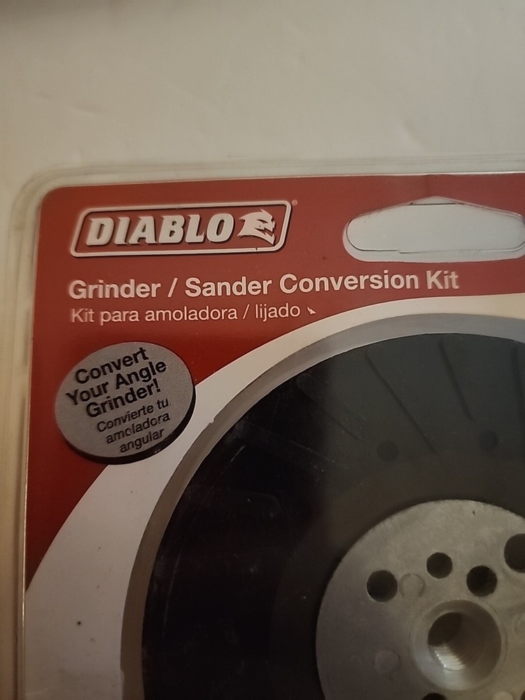 Diablo Grinder / Sander Conversion Kit DCP040VGPS01G - 4" Diameter - 50 Grit