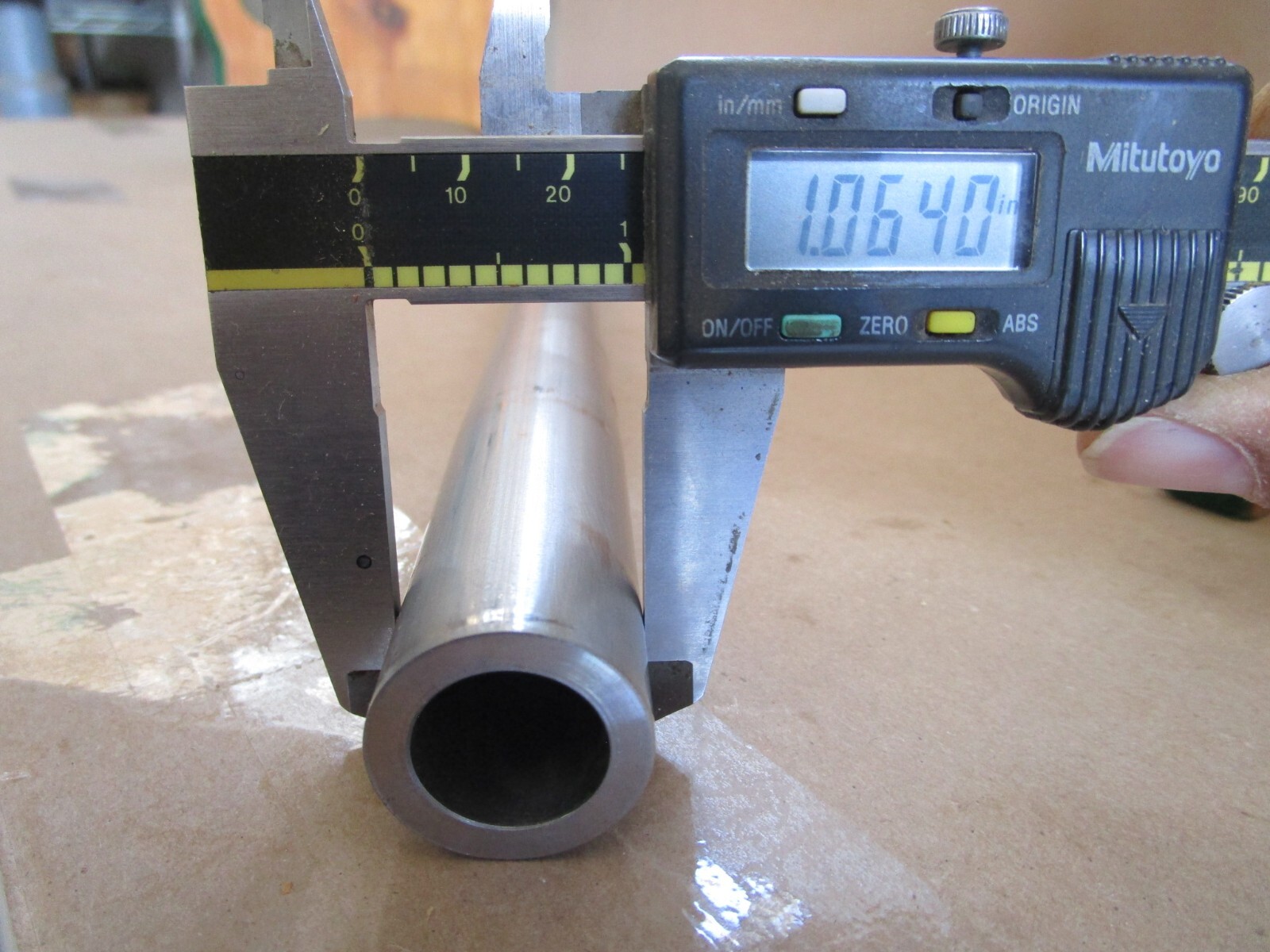 SHOTGUN 12GA smooth bore barrel blank 34.75 inches long swaged at muzzle