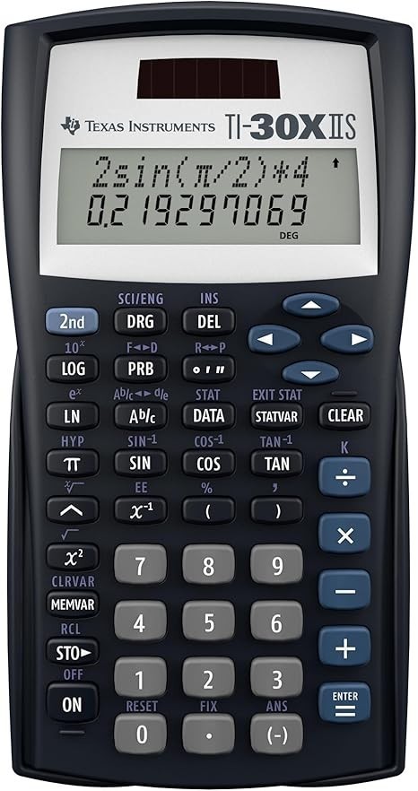 Texas Instruments TI-30XIIS Scientific Calculator