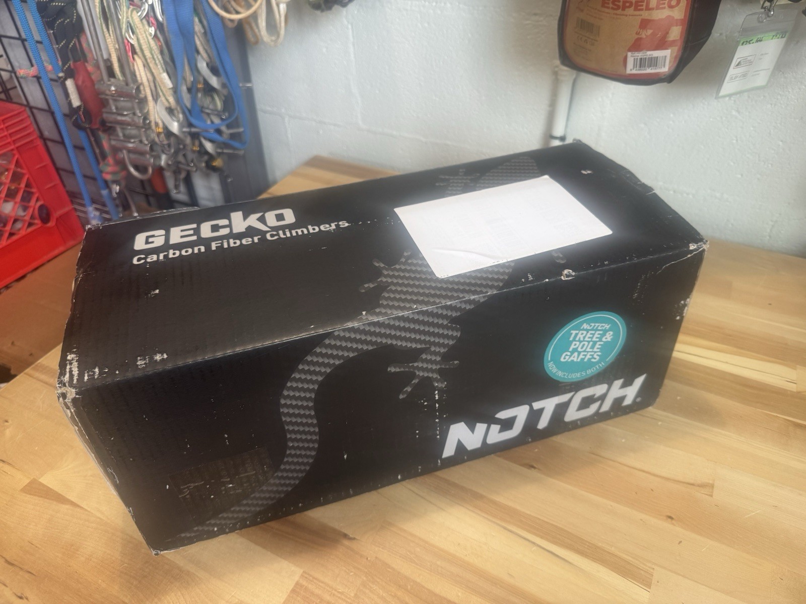 Notch Gecko Carbon Fiber 2.0 Climbers - Arborist - Open Box