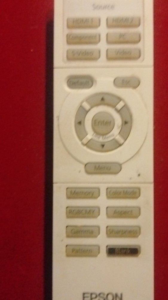 Epson Projector Remote Control White 150015000