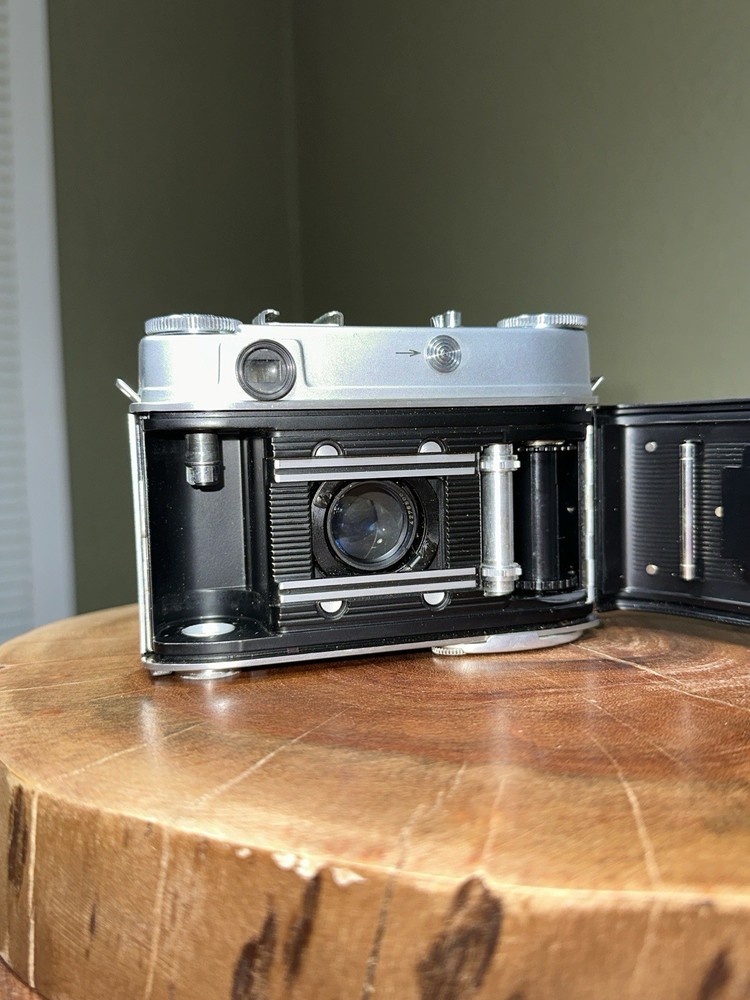 Kodak Retina IIIc Rangefinder Camera + Case + Manual