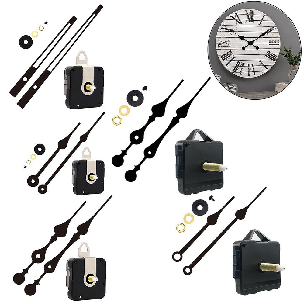 Acrylic Design Elements for Custom Silent Wall Clocks with Quartz Timing