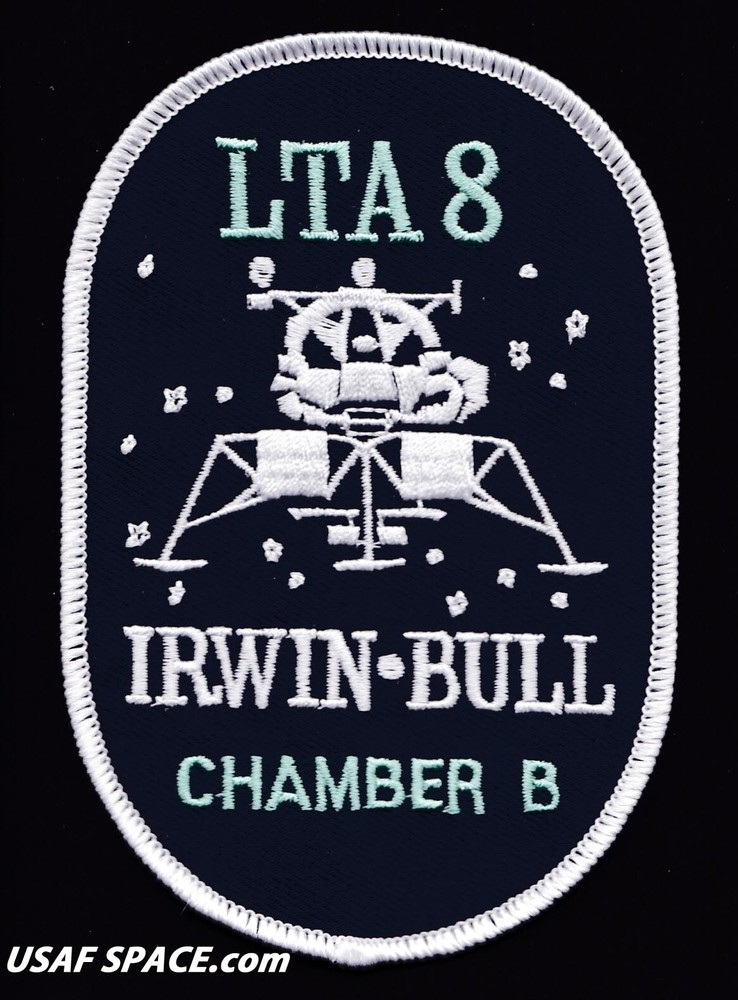 LTA-8- NASA APOLLO LUNAR MODULE TEST PROGRAM - ORIGINAL AB Emblem  4 7/8"  PATCH