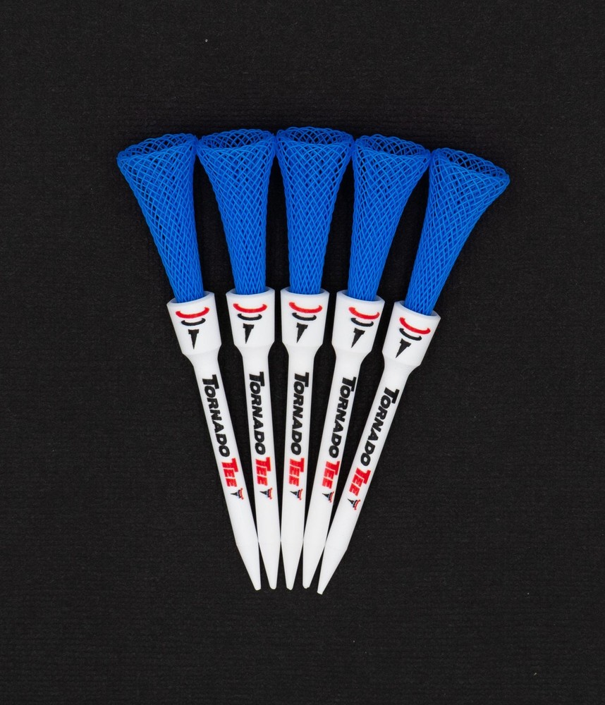 Tornado Tee Neon Blue 3.25" High Performance Golf