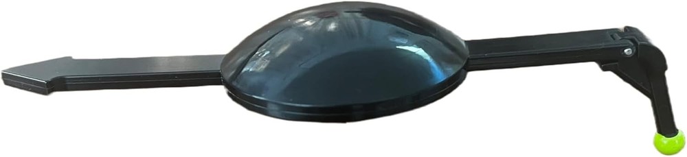 Billiards Angle Trainer - Precision Pool Black, with neon green aiming point