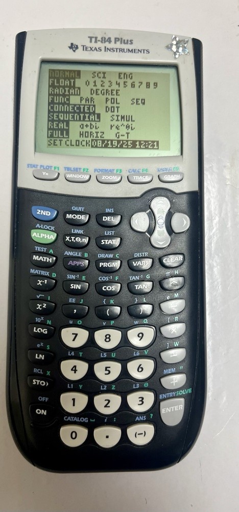 Texas Instruments TI-84 Plus & TI-83 Plus Graphing Calculator Working