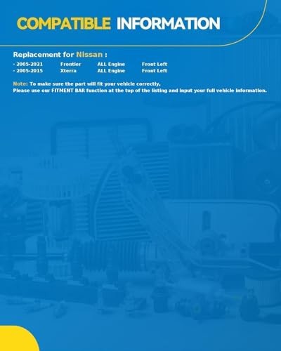 741-348 Front Driver Side Power Window Motor and Regulator Assembly for