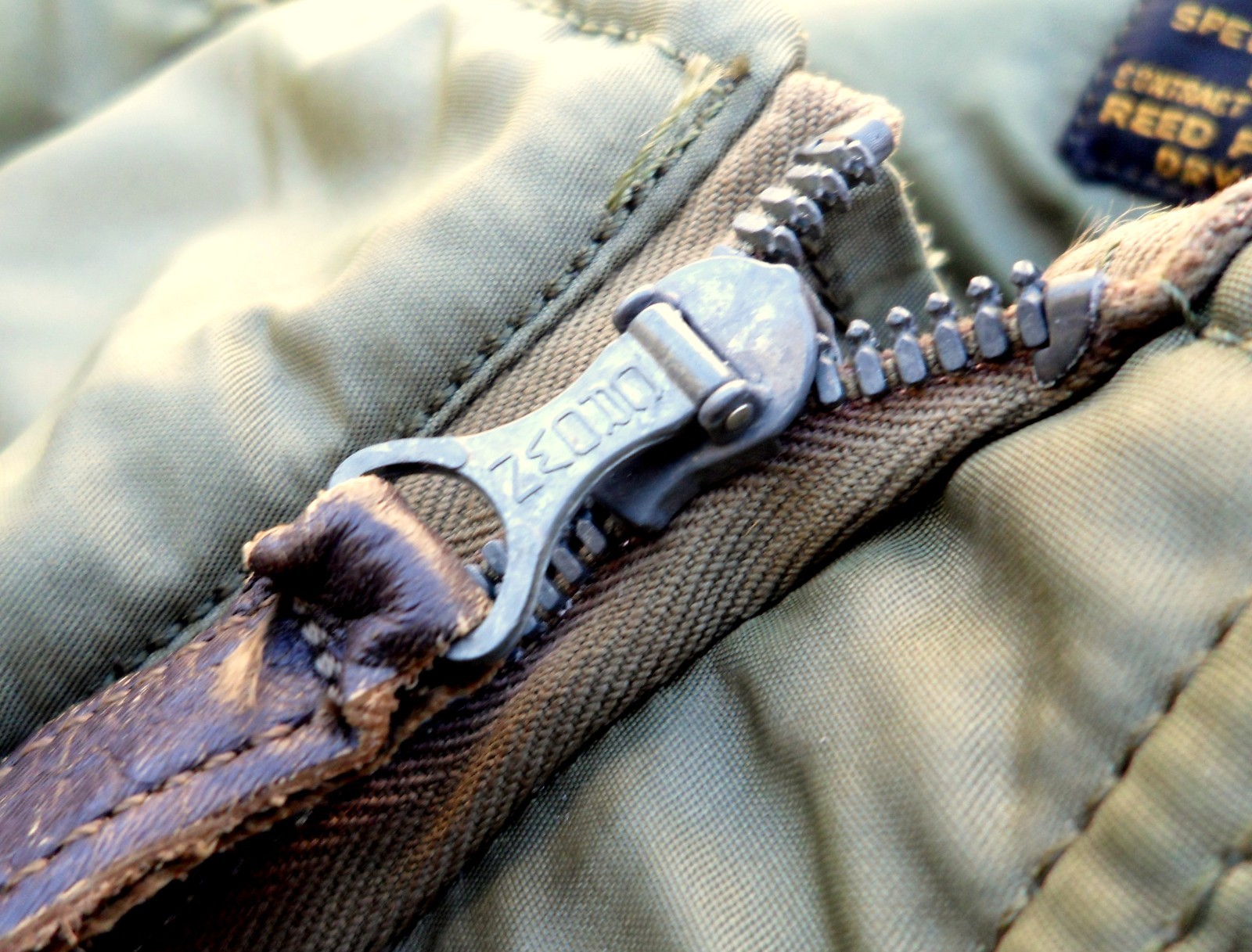 Vtg 50s US Air Force Type F-1 Aircrew Trousers Flight Pants Sz 36 Crown Zipper