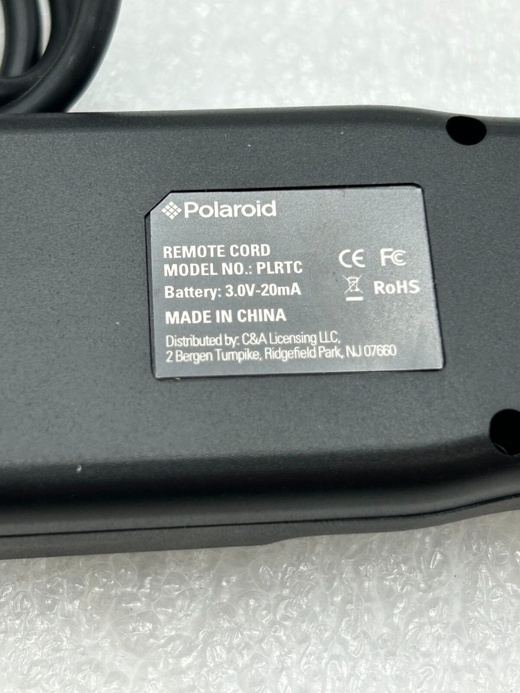 Polaroid Shutter Release Timer Remote Control For Canon Cameras PLRTC Free S/H