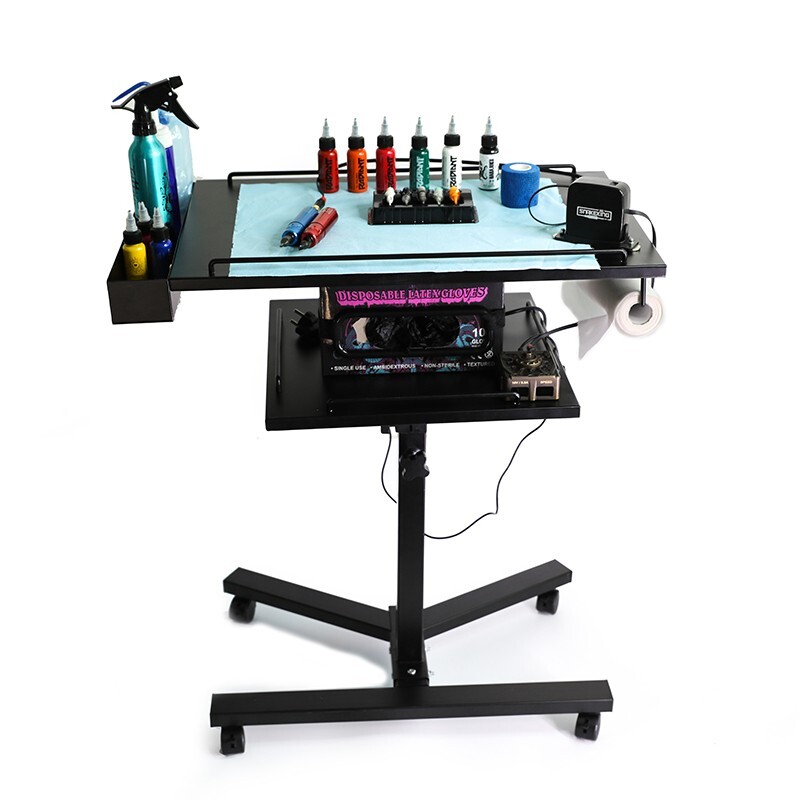 Atlas Double Deck Adjustable Worktable Workstation 360? Carrying Bag Mobile