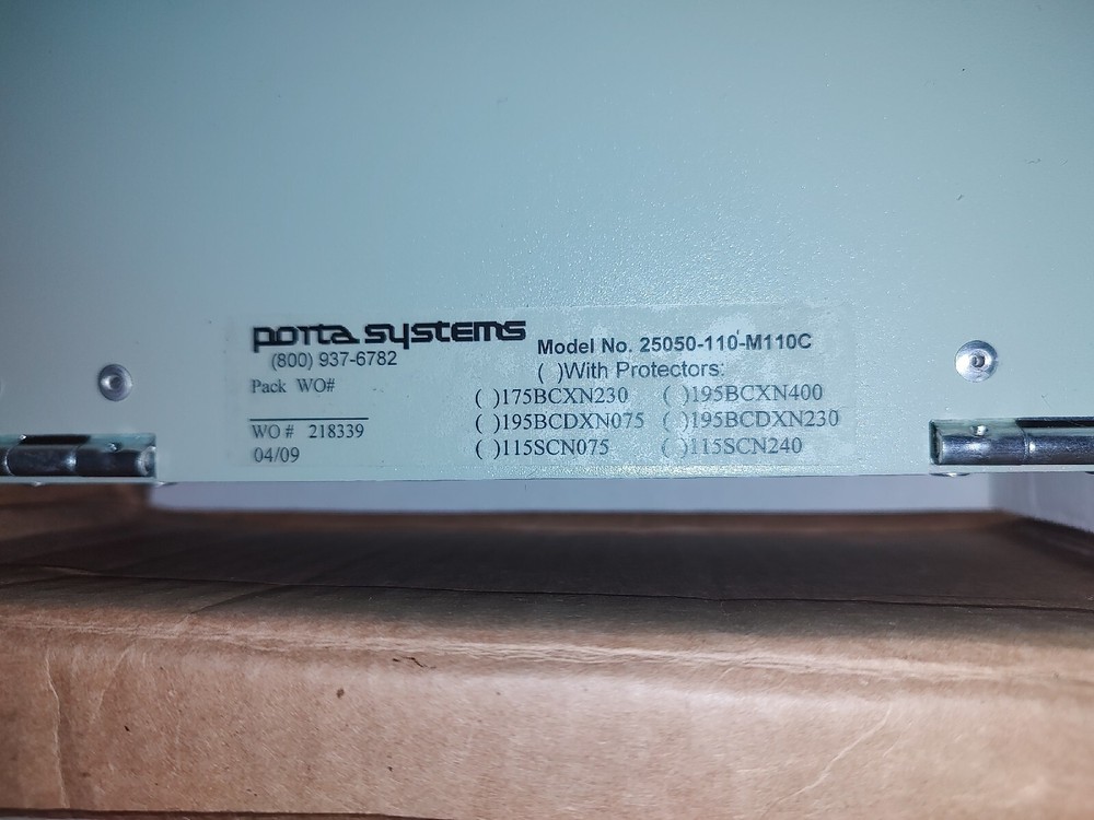 Porta Systems 25050-110-M110PC New Open Box Condition
