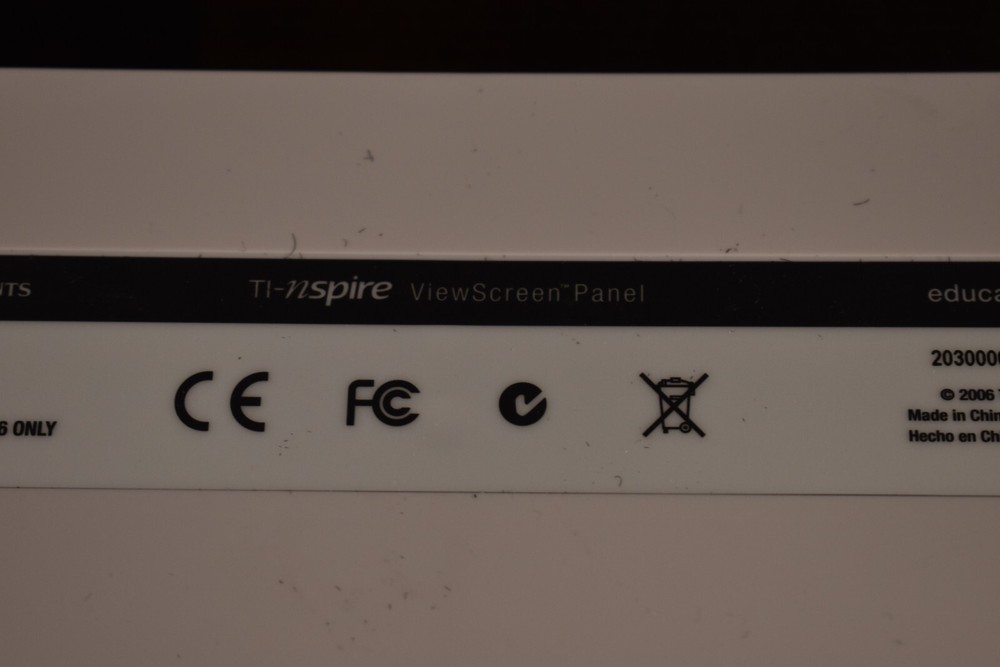 Texas Instruments Ti-nspire ViewScreen Panel No Wires Included