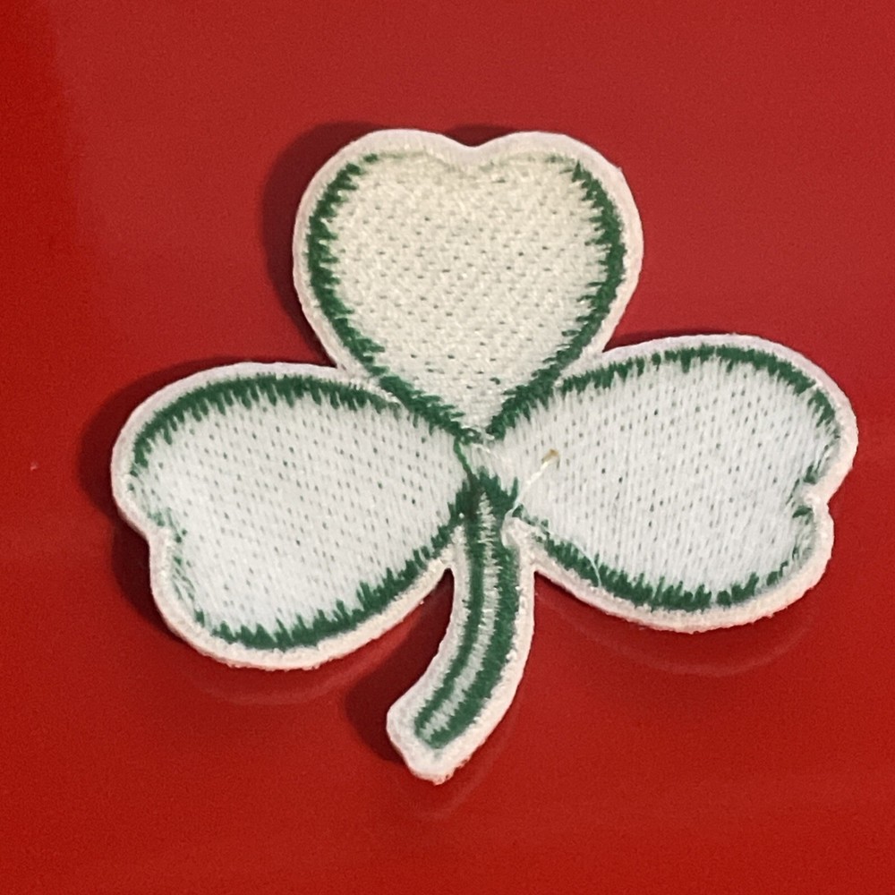 Boston Celtics Shamrock Patch - Embroidered 2” Iron On - NBA
