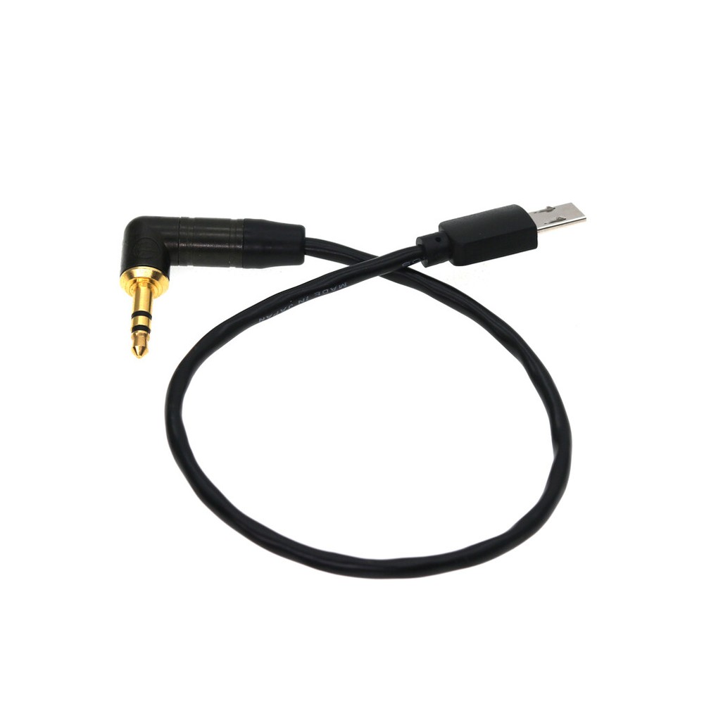 Micro USB to 3.5mm TRS TimeCode Cable for Sony FX3 FX30 Alpha 1 A1 A7S3