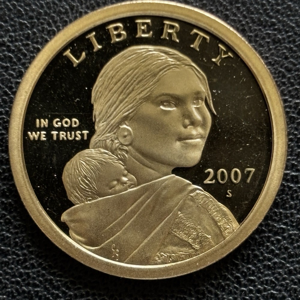 2007 S Proof Sacagawea Dollar