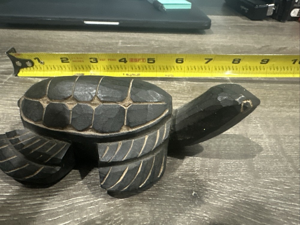 Wood Carved Hawaii Turtle