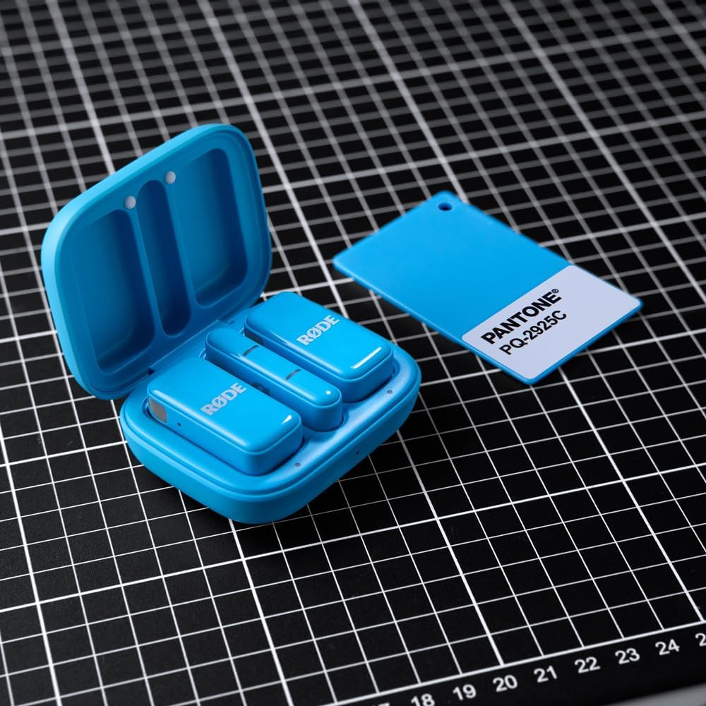 Wireless Micro - Compact Wireless Microphone, Two Mics with Charge Case for Smar