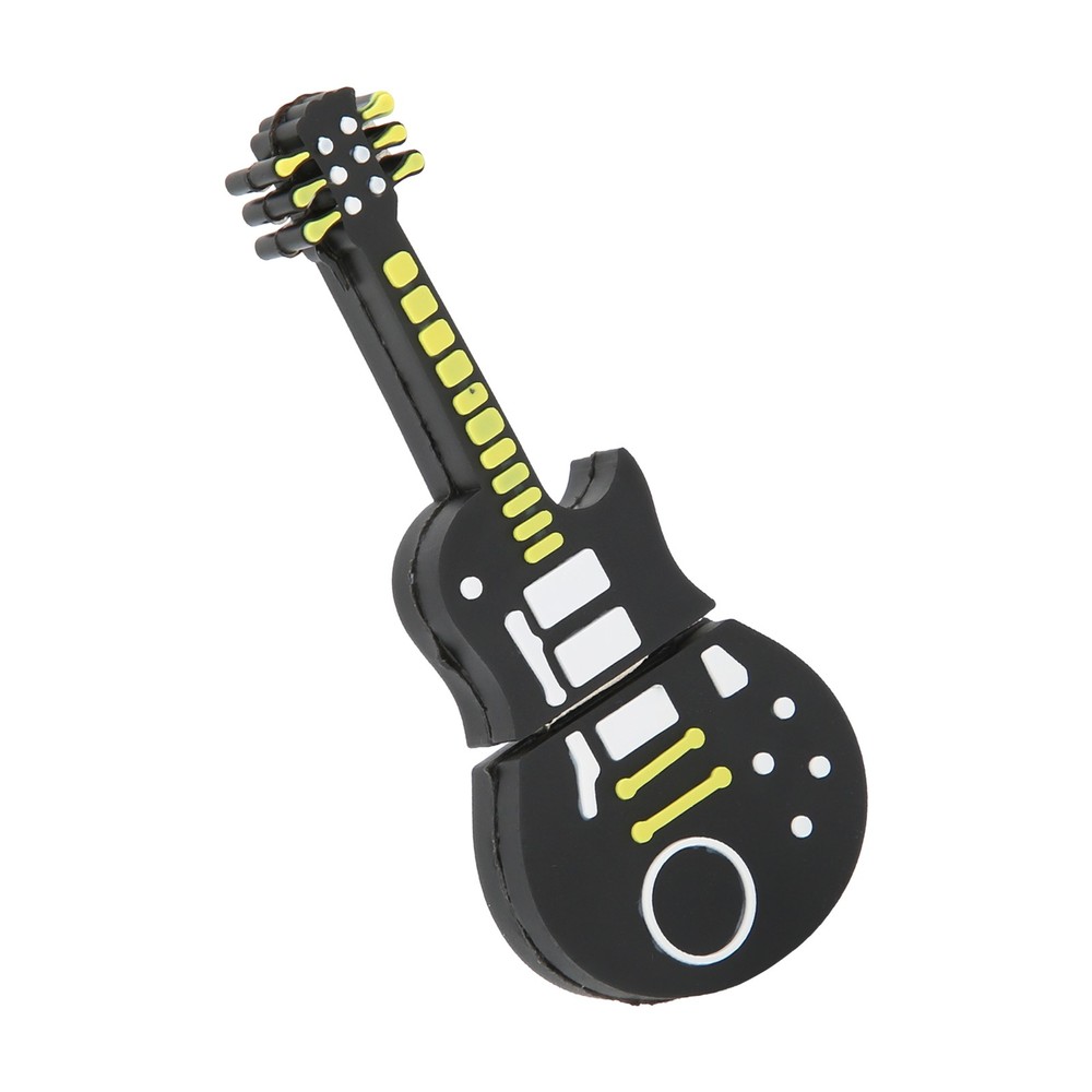 Cartoon GuitarShaped Flash Disk For Data Storage And Sharing Trending