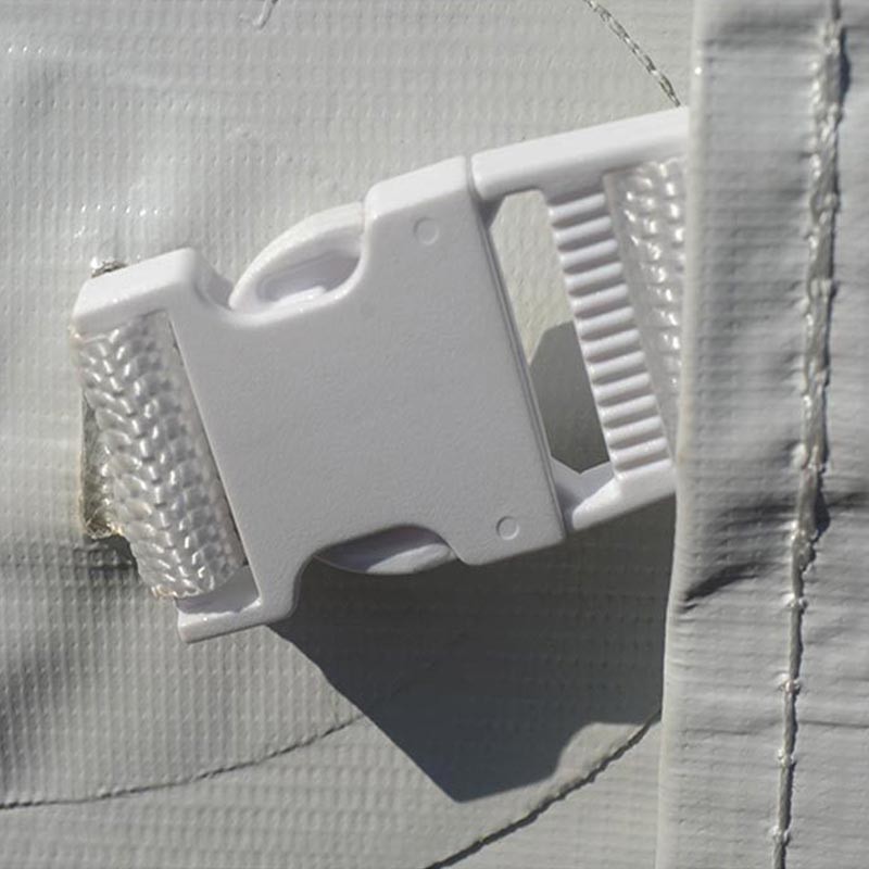 8x15 Solid Sidewall for High Peak Canopy Event Tent Outdoor Party Vinyl USED