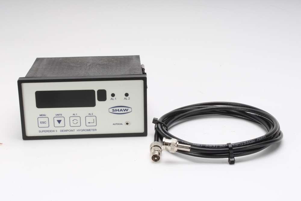 Shaw Superdew 3 Dewpoint Hygrometer With Sensor Cable