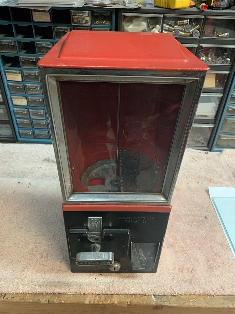 original glass panel for victor 88 Gumball machine