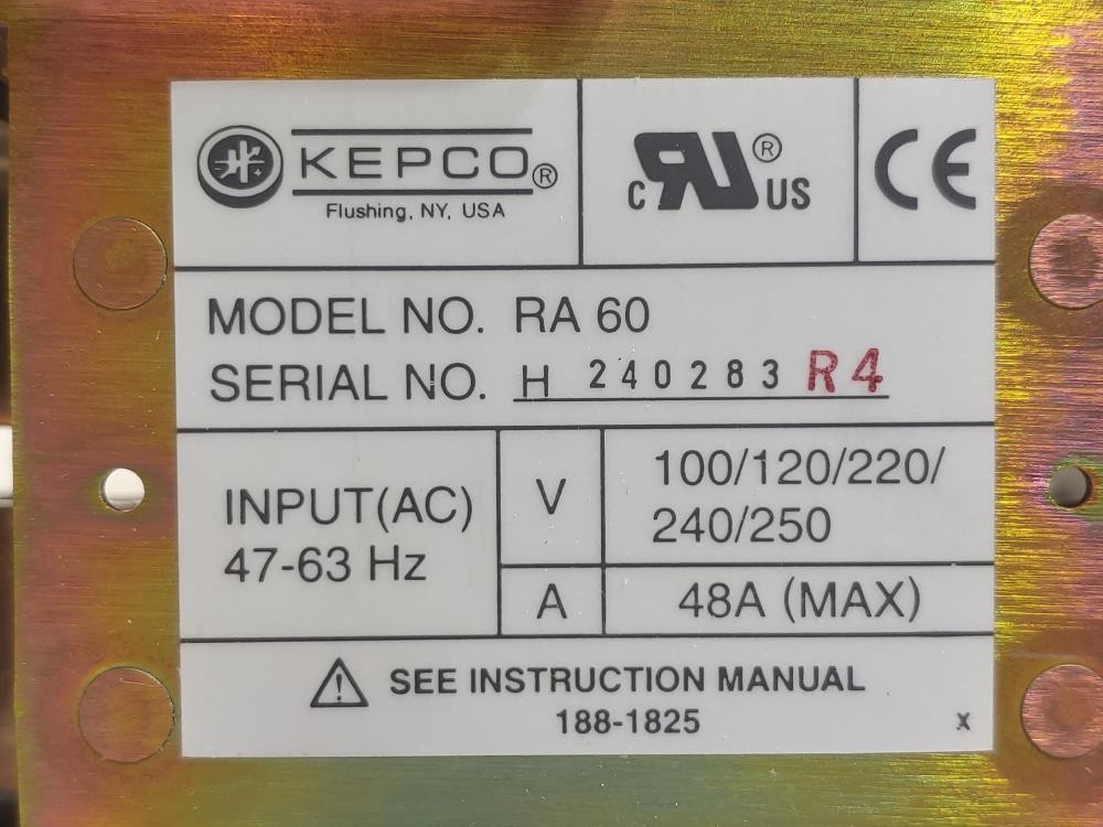Kepco RA60 Rack Adapter