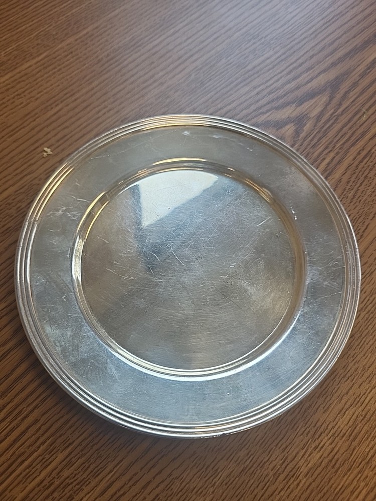 F.B. Rogers Silver CO, Silver Plated Plate, Vintage