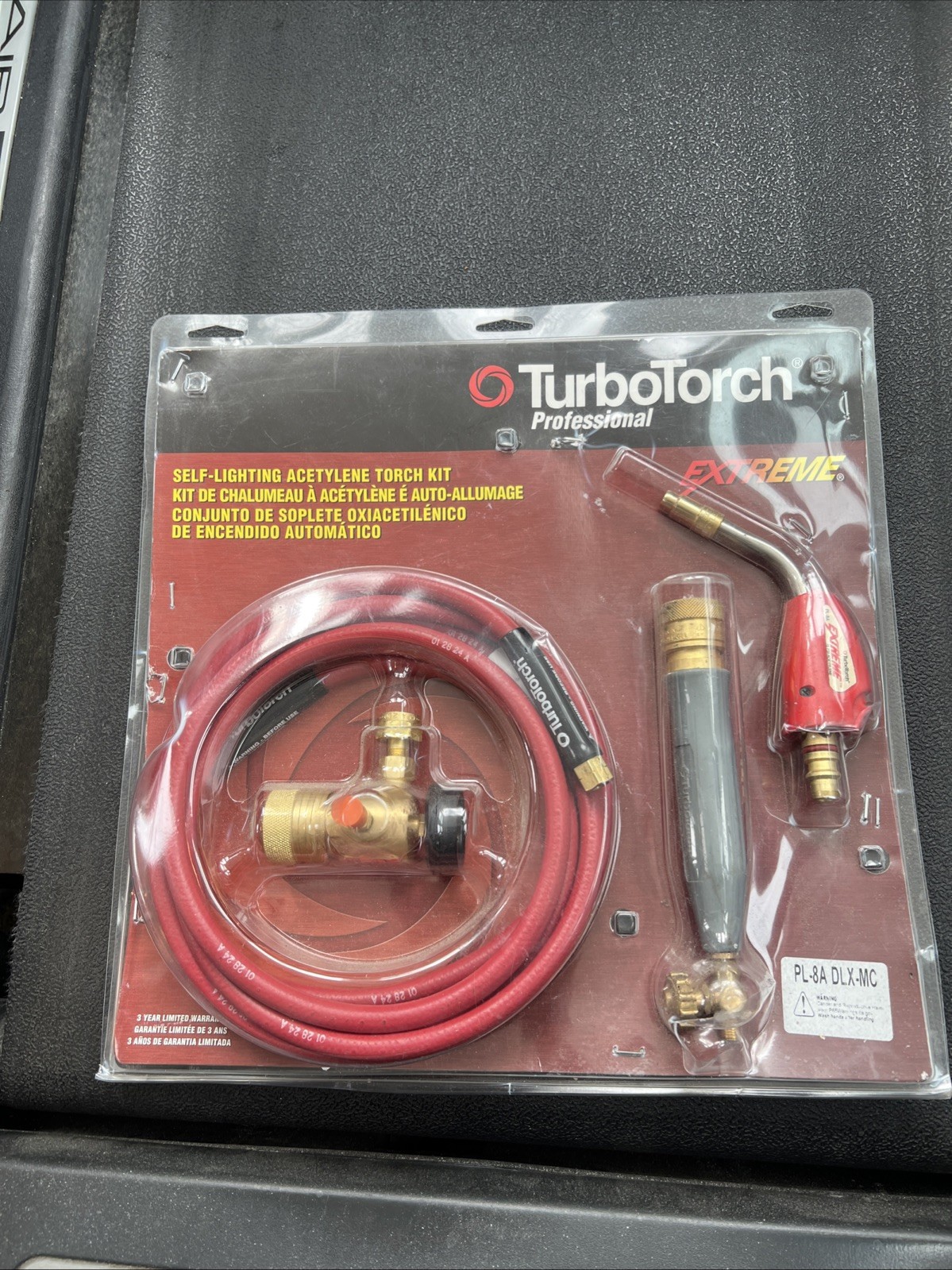 Turbotorch 0386-0834 PL-8ADLX-MC Self-Light Torch Kit, Acetylene Awesome 🇺🇸MC