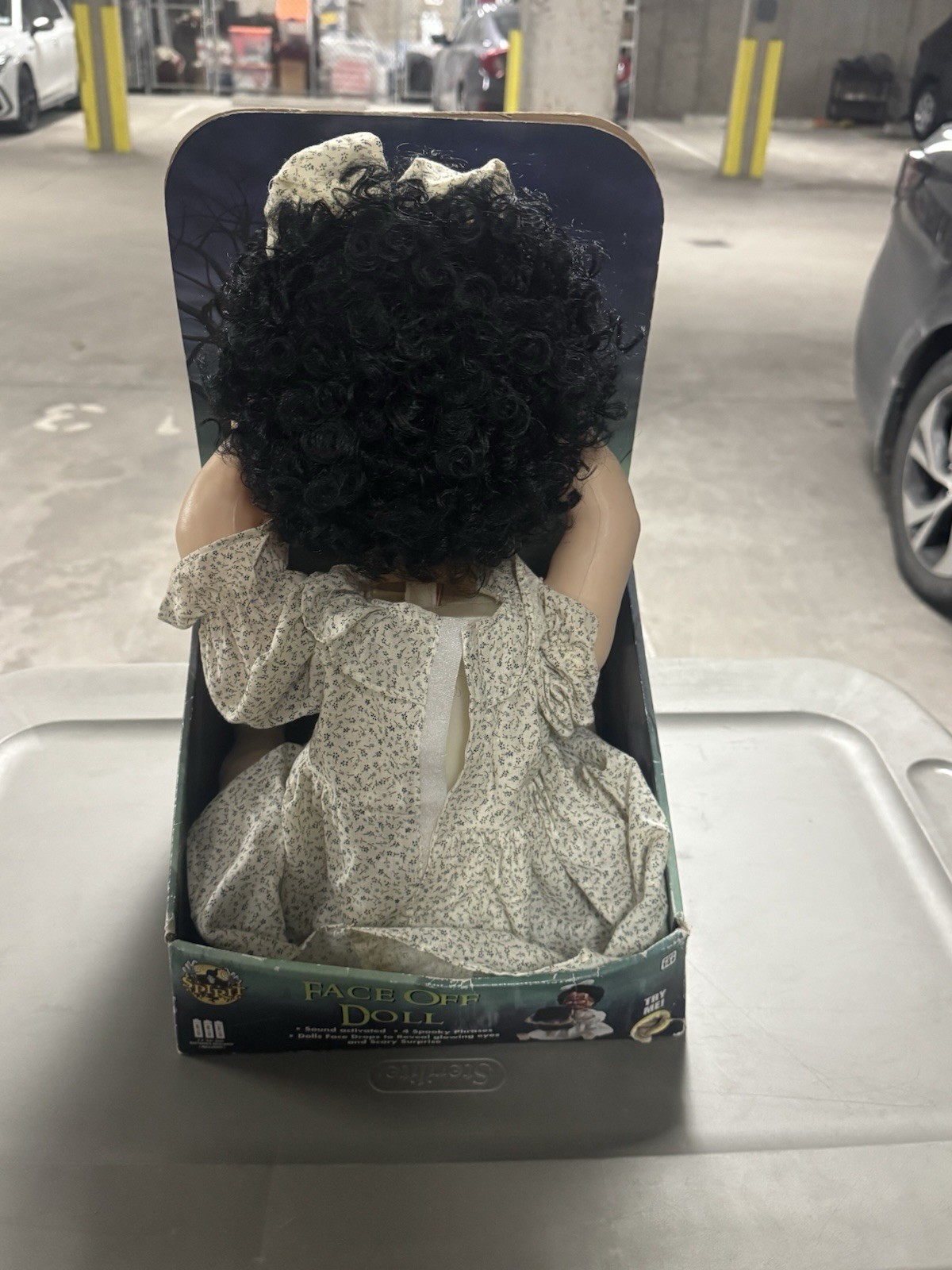 Spirit Halloween 2015 Face Off Doll With Box Rare Works.