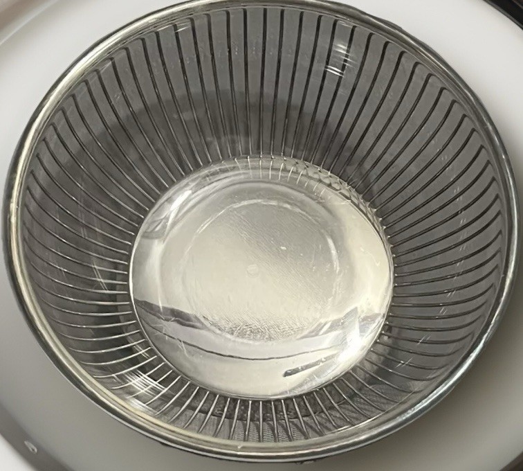 Vintage Gorham Silver Plated Wire Bowl 7" With Hard Plastic Insert