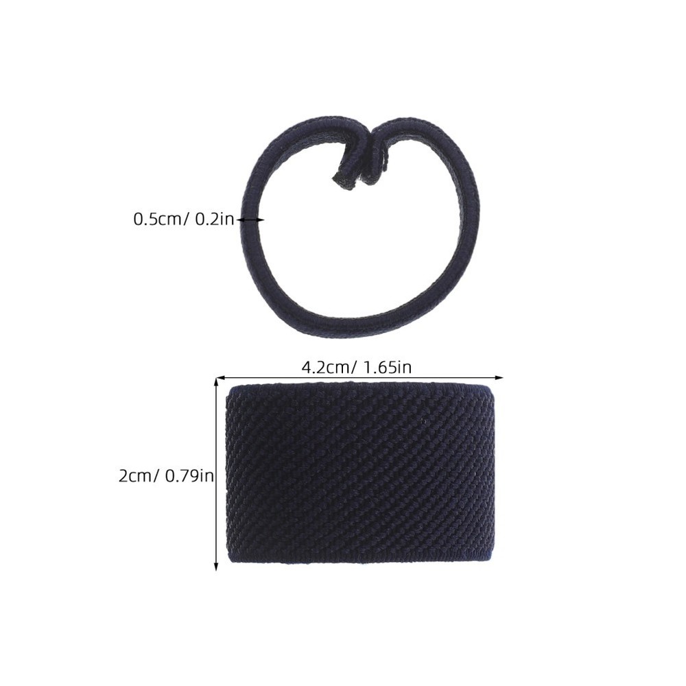 10pcs Elastic Belt Keepers: Nylon Belt Loop Strap, Utility Loop Stays, Webbing