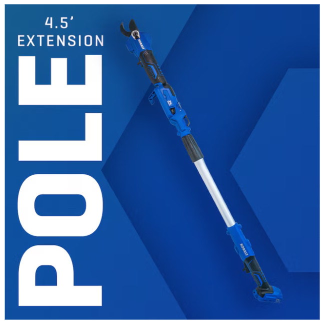 Kobalt 24-volt 4.5-ft Steel Pole Pruner
