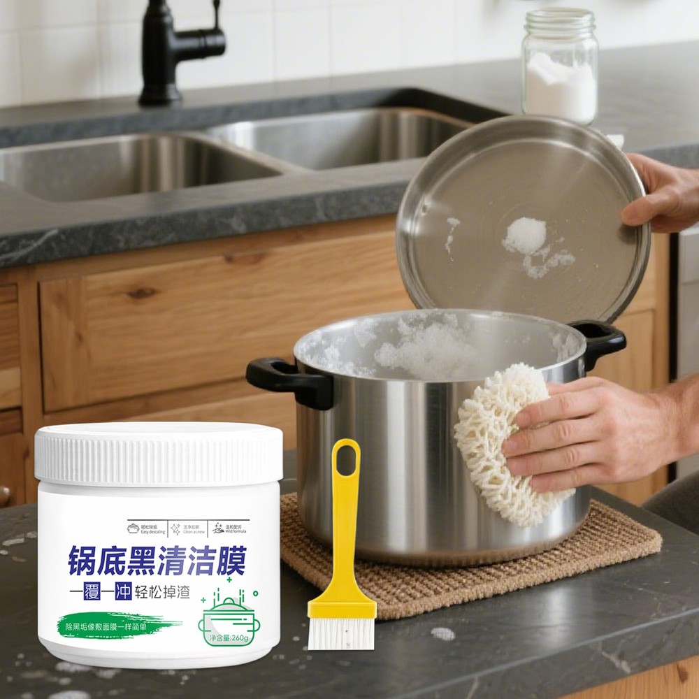Effective Pot and Pan Bottom Cleaner Paste for Cookware Scale Removal