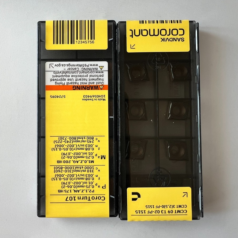Sandvik 10Pcs/BOX CCMT09T302-PF 1515