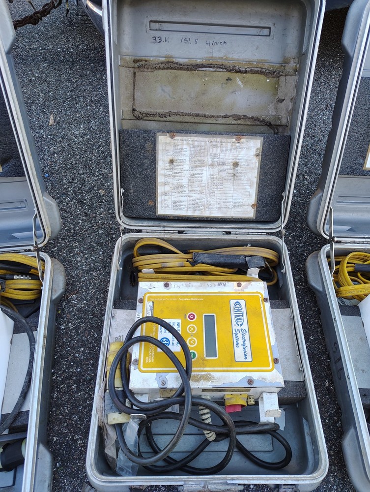 Central Plastics Electrofusion Processor / Poly Pipe Welding Machine