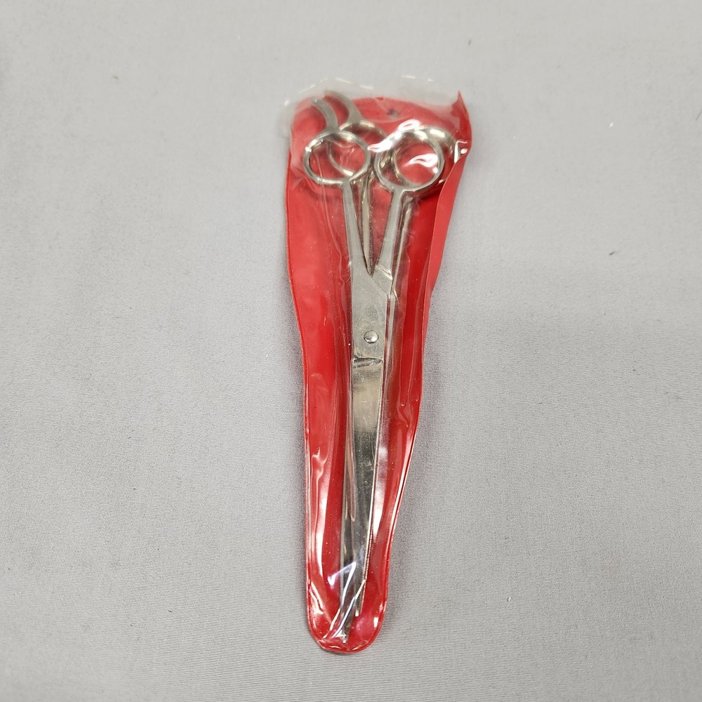 Lot of 2 Scissors Stainless with Case