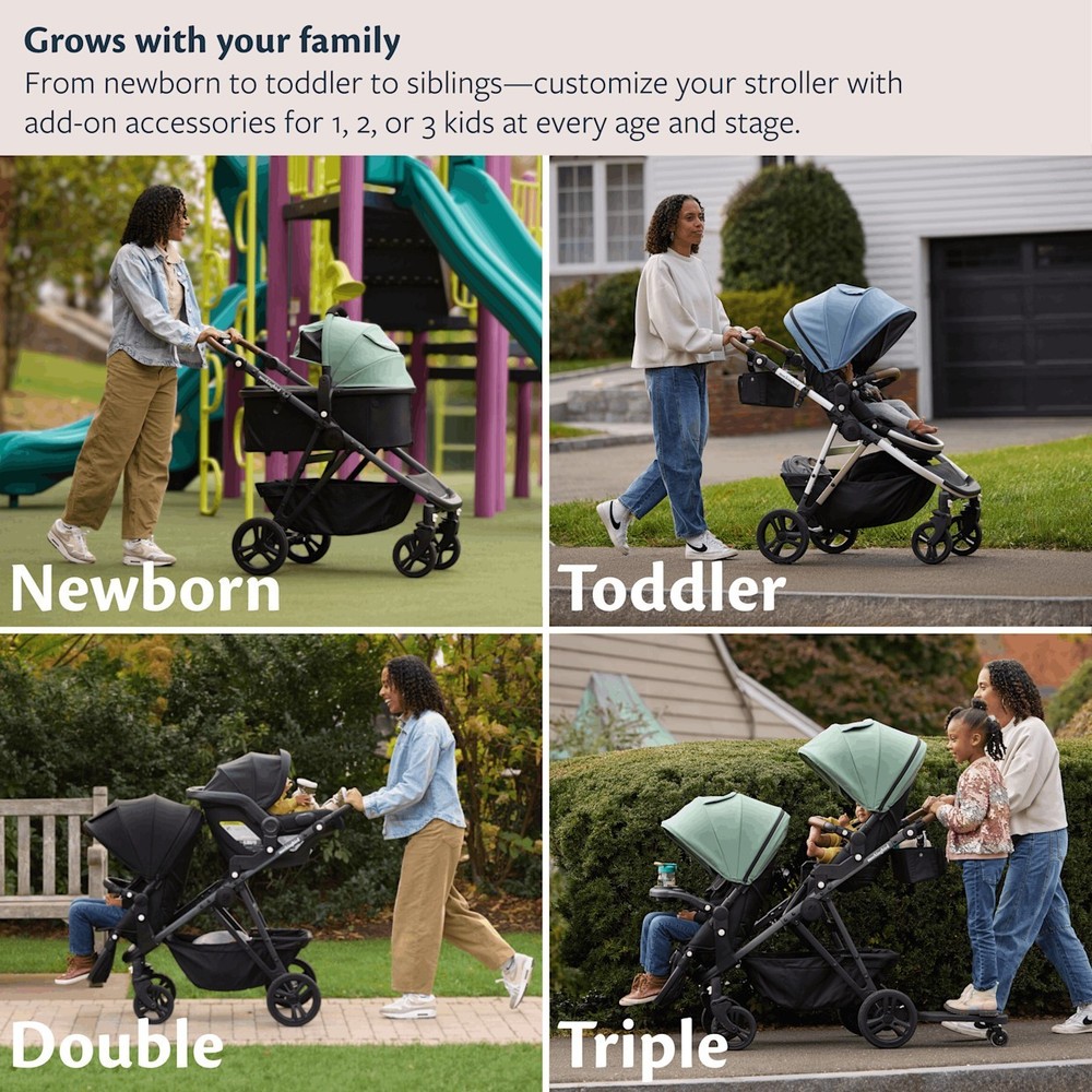 Mockingbird Single-to-Double Stroller 3.0 Retail $549